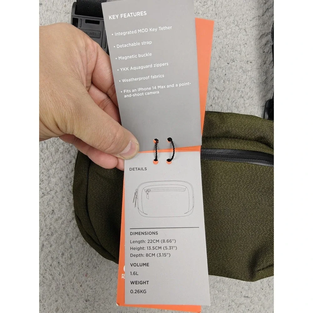 Alpaka Go Sling Nano Green Camera Sling Bag Point & Shoot Padded Weatherproof‎